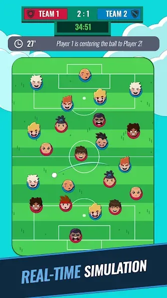 Merge Football Manager: Soccer (Мерж Футбол Менеджер)  [МОД Бесконечные монеты] Screenshot 1