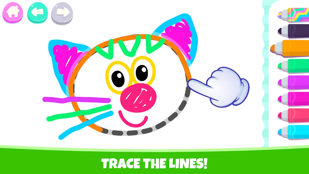 Drawing for kids! Toddler draw  [МОД Unlocked] Screenshot 2