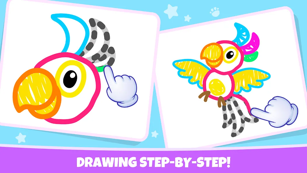 Drawing for kids! Toddler draw  [МОД Unlocked] Screenshot 3