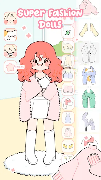 Lovely Doll : Dress Up Game (Лавли Долл)  [МОД Меню] Screenshot 1