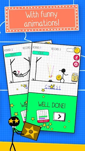 Hangman  [МОД Много монет] Screenshot 3