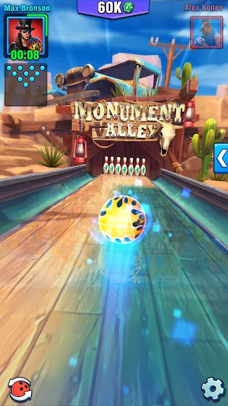 Bowling Crew — 3D bowling game  [МОД Menu] Screenshot 1