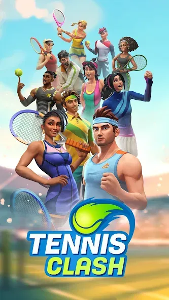 Tennis Clash: Multiplayer Game (Теннис Клаш)  [МОД Mega Pack] Screenshot 4