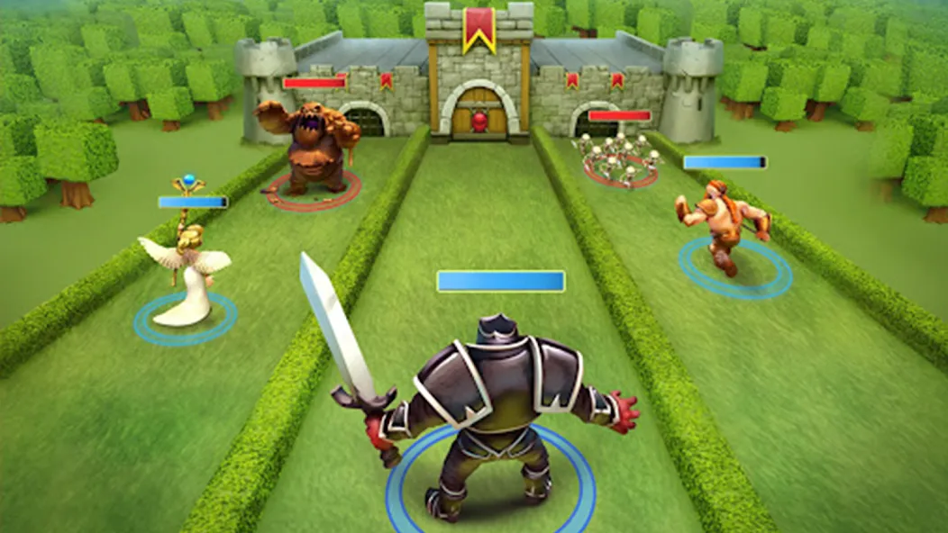 Castle Crush：Epic Battle  [МОД Меню] Screenshot 1