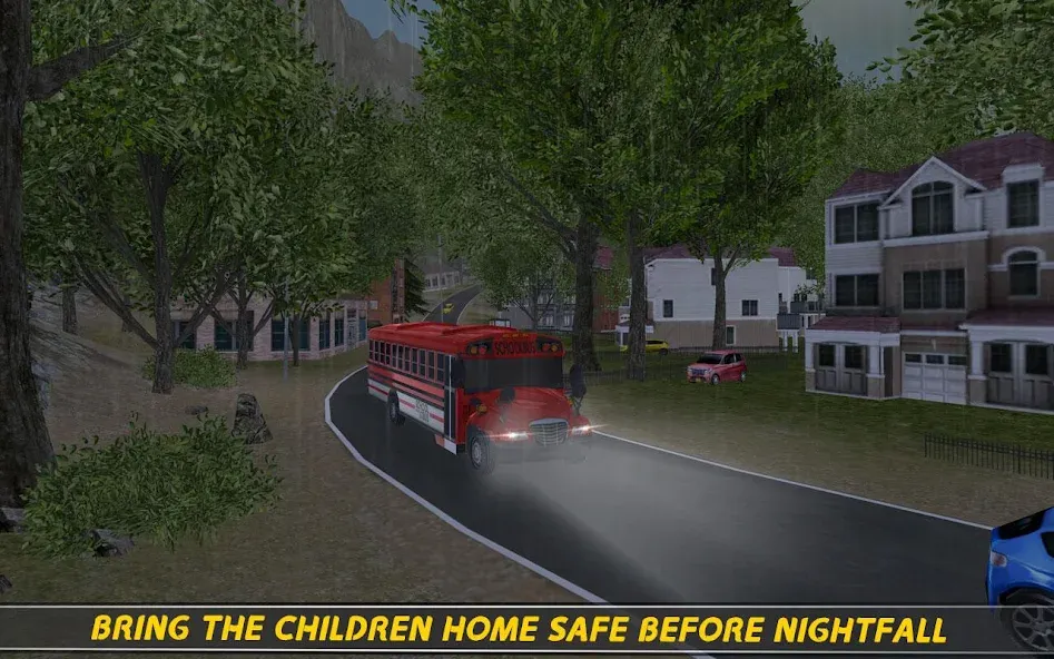 School Bus 16  [МОД Menu] Screenshot 4