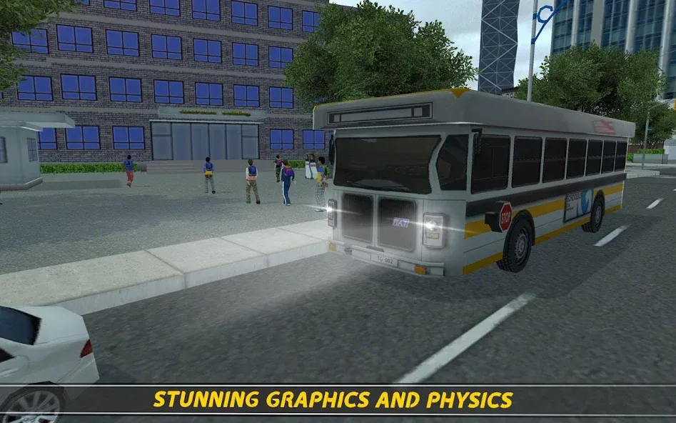 School Bus 16  [МОД Menu] Screenshot 5