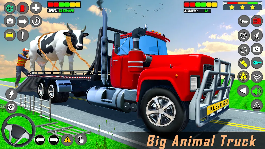 Animal Transport Driving Games (Домашний перевоз игры)  [МОД Бесконечные деньги] Screenshot 1