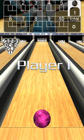 3D Bowling  [МОД Бесконечные деньги] Screenshot 2