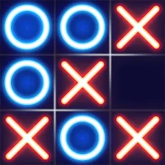 Скачать взлом Tic Tac Toe - Offline XOXO (Тиктактое) [МОД Меню] на Андроид