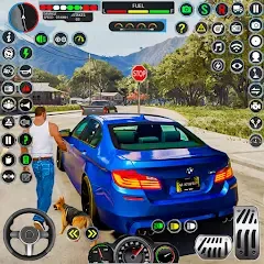 Скачать взлом US Car Parking Game 2024 [МОД Меню] на Андроид