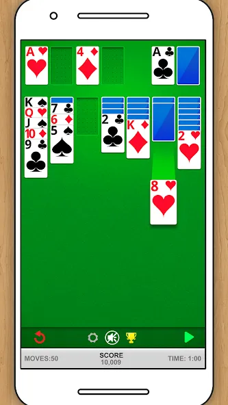 SOLITAIRE CLASSIC CARD GAME  [МОД Menu] Screenshot 2