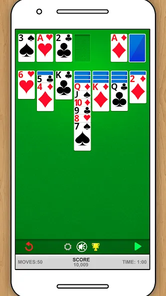 SOLITAIRE CLASSIC CARD GAME  [МОД Menu] Screenshot 4