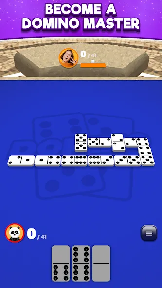 Domino Club: 1v1 Online Game (Домино Клуб)  [МОД Много монет] Screenshot 5