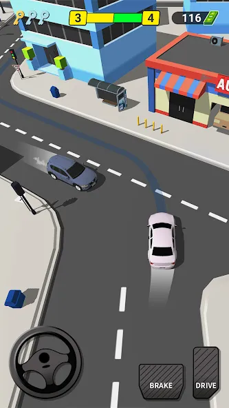 Pick Me Up 3D: Taxi Game (Пик Ми Ап 3Д)  [МОД Mega Pack] Screenshot 3