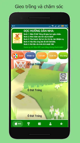 Nông Trại Kiếm Tiền Uy TínNhất  [МОД Бесконечные монеты] Screenshot 2