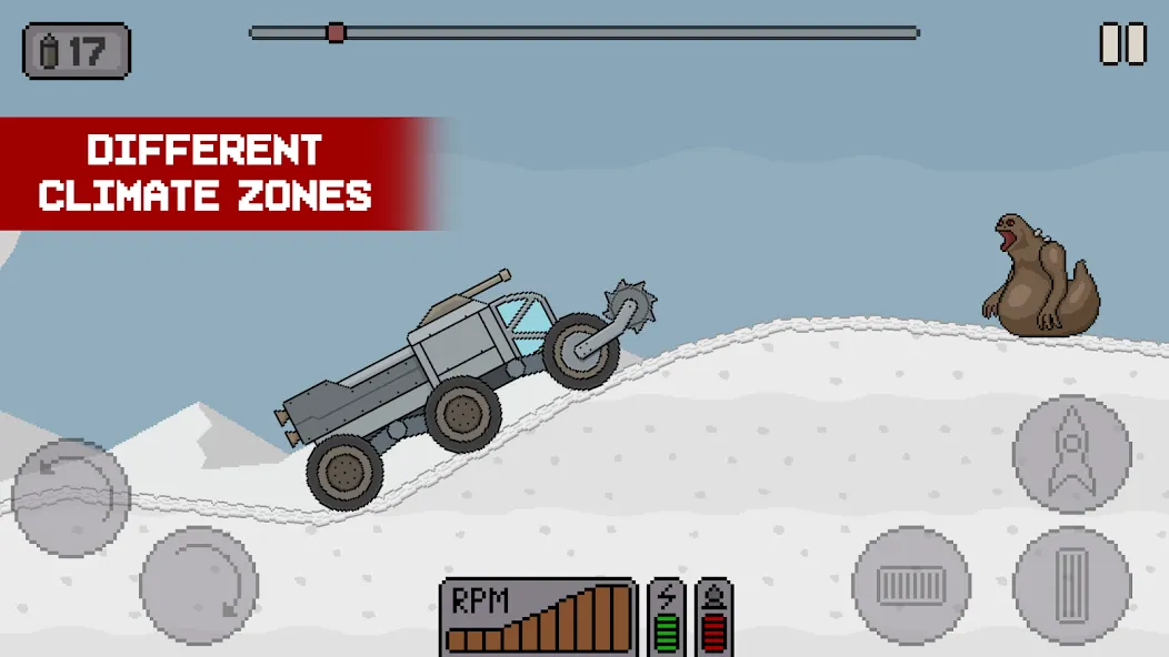 Death Rover: Space Zombie Race (Дэт Ровер)  [МОД Много денег] Screenshot 3