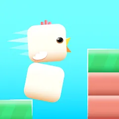 Скачать взлом Square Bird - Flappy Chicken (Сквер Брд)  [МОД Бесконечные монеты] на Андроид