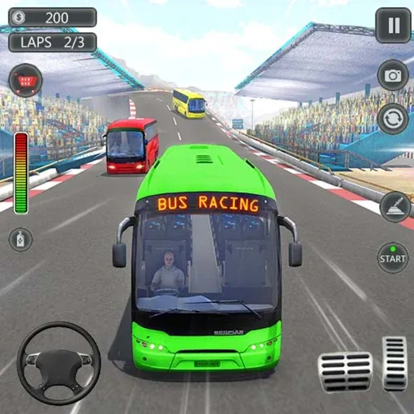 Coach Bus Games: Bus Simulator (Коуч Бас Геймс)  [МОД Mega Pack] Screenshot 1