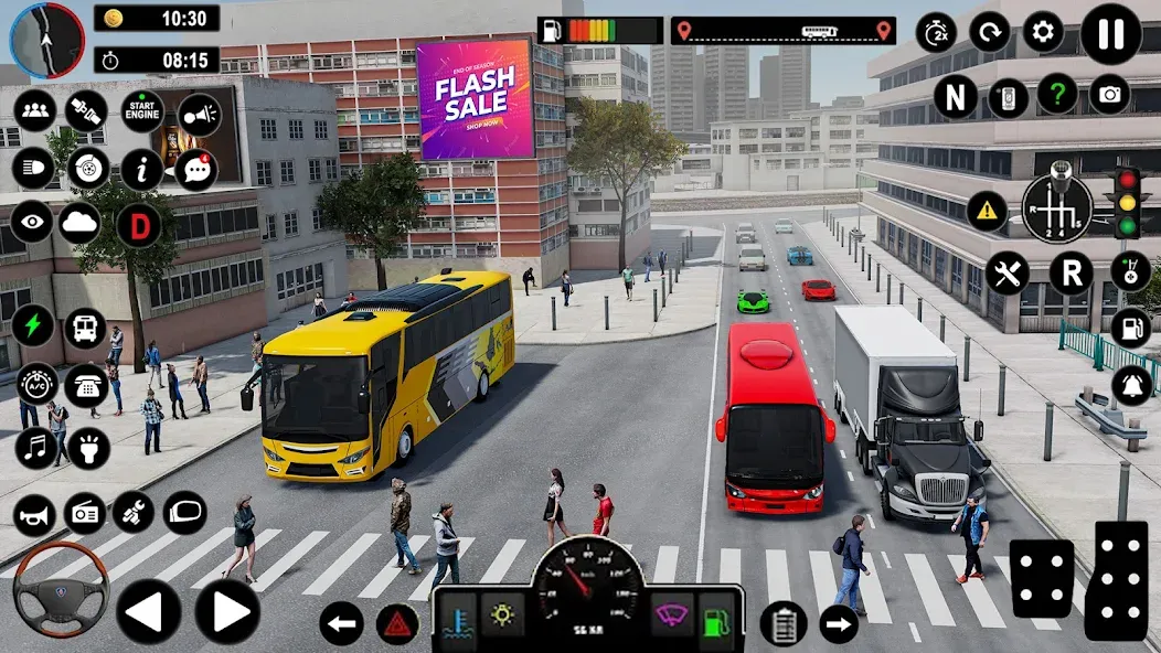 Coach Bus Games: Bus Simulator (Коуч Бас Геймс)  [МОД Mega Pack] Screenshot 5