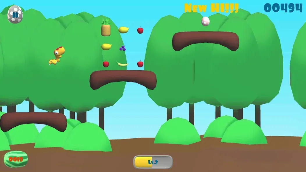 Dinosaur Run (Динозавр Ран)  [МОД Бесконечные монеты] Screenshot 2