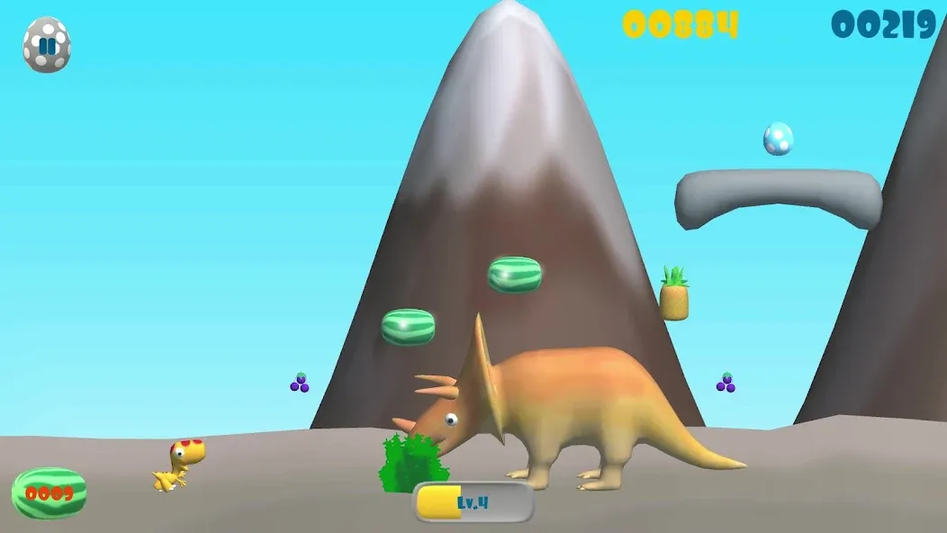 Dinosaur Run (Динозавр Ран)  [МОД Бесконечные монеты] Screenshot 4