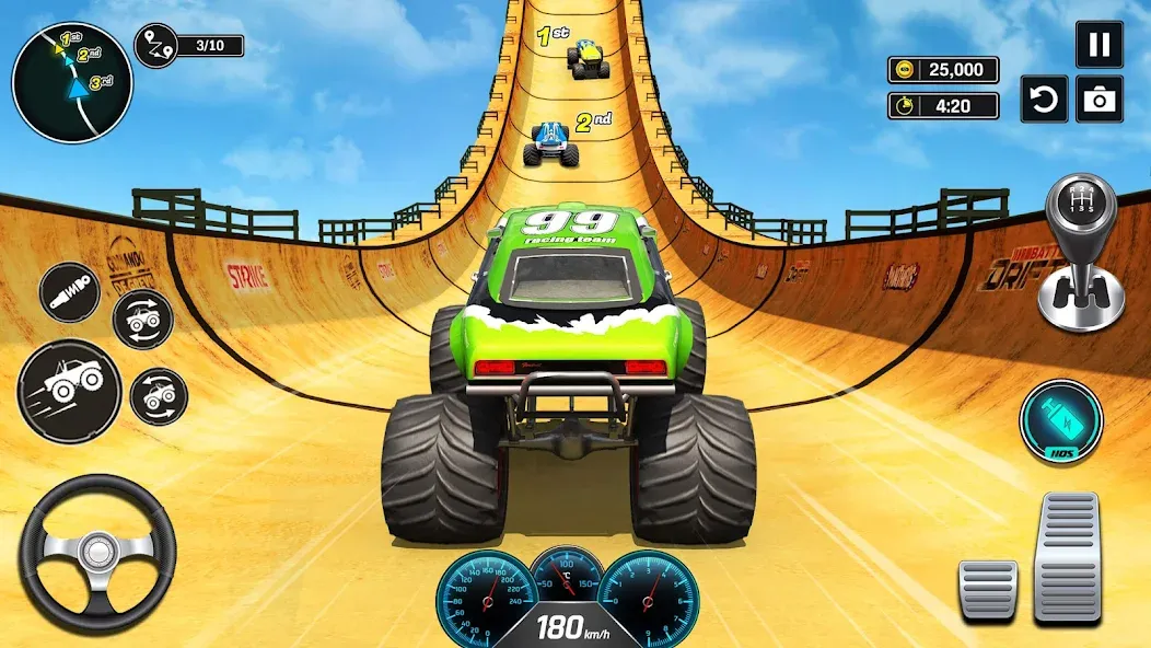 Monster Truck Games- Car Games  [МОД Menu] Screenshot 1