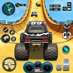 Скачать взлом Monster Truck Games- Car Games [МОД Menu] на Андроид