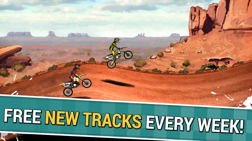 Mad Skills Motocross 2 (Мад Скилс Мотокросс 2)  [МОД Menu] Screenshot 5