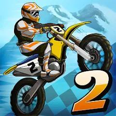 Скачать взлом Mad Skills Motocross 2 (Мад Скилс Мотокросс 2) [МОД Menu] на Андроид