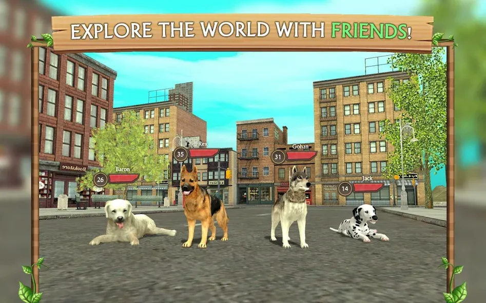 Dog Sim Online: Raise a Family  [МОД Menu] Screenshot 4