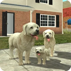 Скачать взлом Dog Sim Online: Raise a Family  [МОД Menu] на Андроид