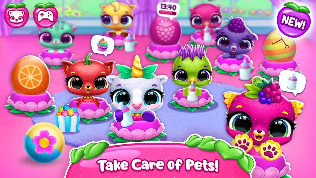 Fruitsies - Pet Friends (Фрутсиз)  [МОД Unlocked] Screenshot 4