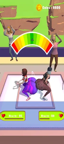 Twerk Race 3D: Belly Body Run (Тверк Рейс 3D)  [МОД Бесконечные деньги] Screenshot 3