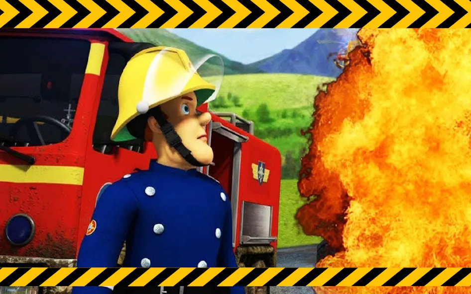 Fireman sam Truck rescue (Пожарный Сэм и спасение на грузовике)  [МОД Unlimited Money] Screenshot 4