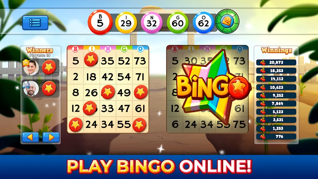 Bingo Pop: Play Live Online (Бинго Поп)  [МОД Бесконечные деньги] Screenshot 1