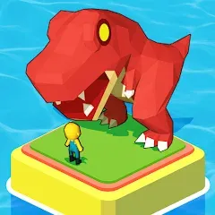 Скачать взлом Dino Tycoon - 3D Building Game  [МОД Меню] на Андроид