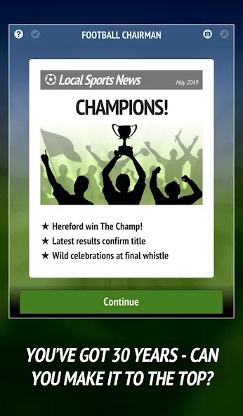 Football Chairman (Soccer) (Футбольный председатель)  [МОД Бесконечные деньги] Screenshot 5