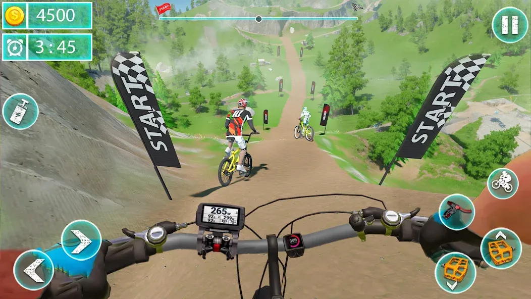 MTB Downhill: BMX Racer  [МОД Все открыто] Screenshot 1