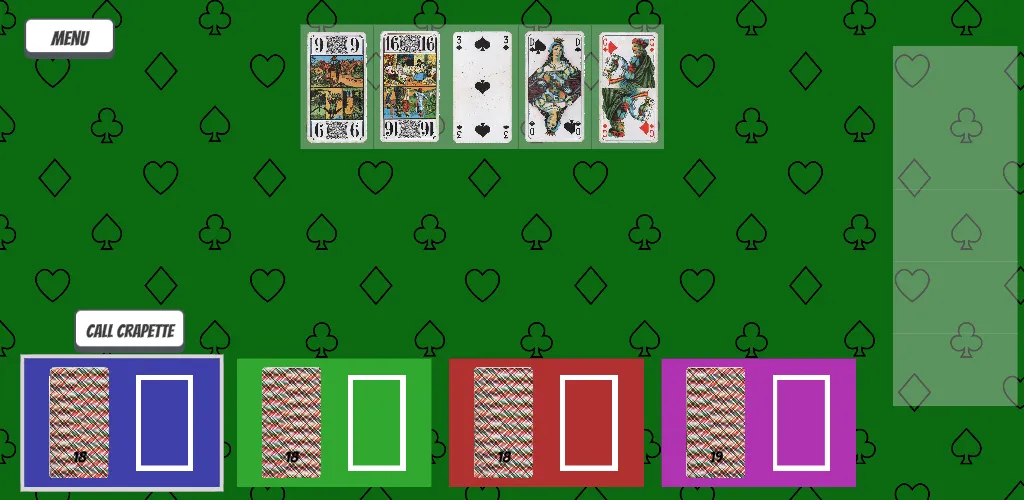 Crapette multiplayer solitaire (Крапет мультиплеер солитер)  [МОД Бесконечные деньги] Screenshot 1