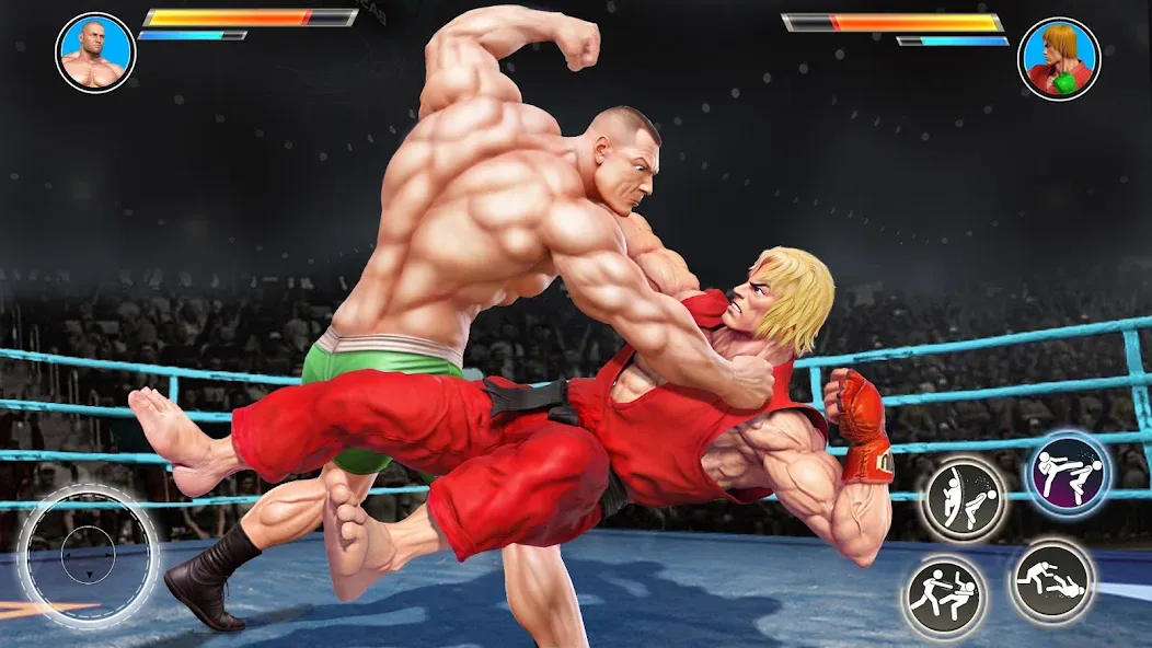 Kung Fu Heros: Fighting Game (упергеройский файтинг Кунгфуигры)  [МОД Mega Pack] Screenshot 2