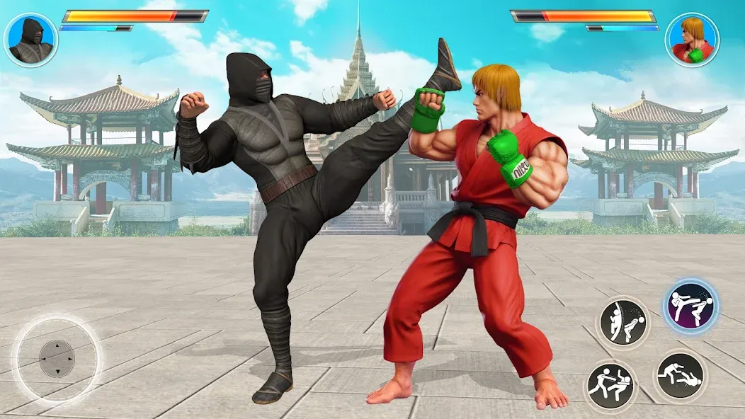 Kung Fu Heros: Fighting Game (упергеройский файтинг Кунгфуигры)  [МОД Mega Pack] Screenshot 4