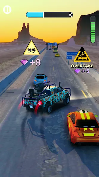 Rush Hour 3D: Car Game (Раш Час 3D)  [МОД Menu] Screenshot 2