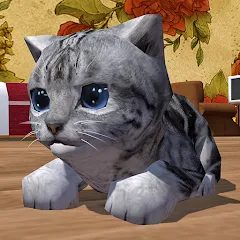 Скачать взлом Cute Pocket Cat 3D (Сьют Покет Кэт 3Д) [МОД Unlocked] на Андроид