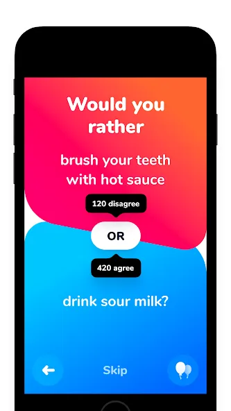 Dilemmaly - Would you rather?  [МОД Много денег] Screenshot 5