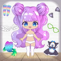 Скачать взлом Chibi Dress Up Games for Girls [МОД Menu] на Андроид