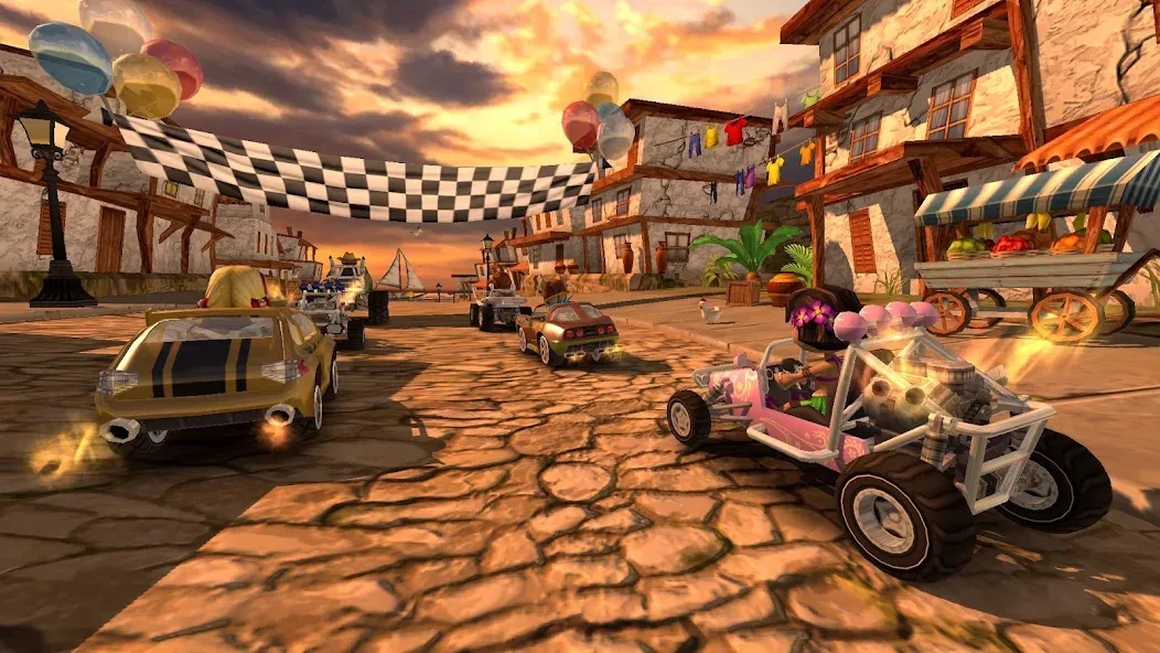 Beach Buggy Racing (Бич Багги Рейсинг)  [МОД Бесконечные деньги] Screenshot 1