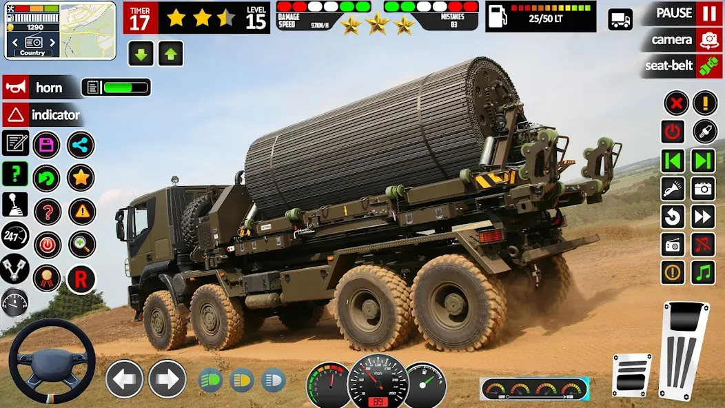 Army Truck Transport Game 2023  [МОД Все открыто] Screenshot 4