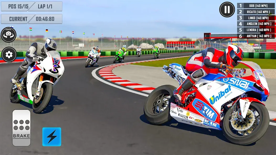 3D Bike Racing Games Offline  [МОД Меню] Screenshot 2