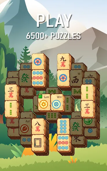 Mahjong Treasure Quest: Tile!  [МОД Все открыто] Screenshot 1