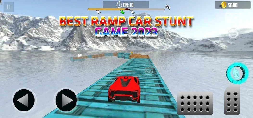 Ramp Car Stunt Challenge (Рамп Кар Стант Челлендж)  [МОД Бесконечные деньги] Screenshot 1